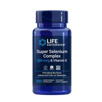 Life Extension Super Selenium Complex 200 mcg with Vitamin E 100 vcaps