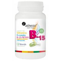 Aliness Vitamin B Complex B-15 Methyl 100 caps