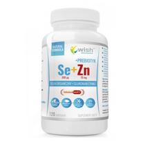 WISH Pharmaceutical Selenium 200 mcg + Zinc 15 mg + Prebiotic 120 caps