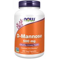 Now Foods D-Mannose 500 mg 240 vcaps