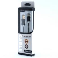 Laidas USB-A į Lightning, 1.5 m, TLI 05 Braided