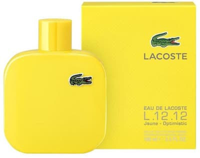 lacoste l 12 12 jaune