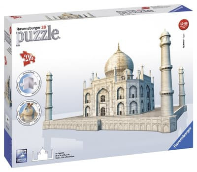 3D Puzzle Taj Mahal kaina nuo 59.99 