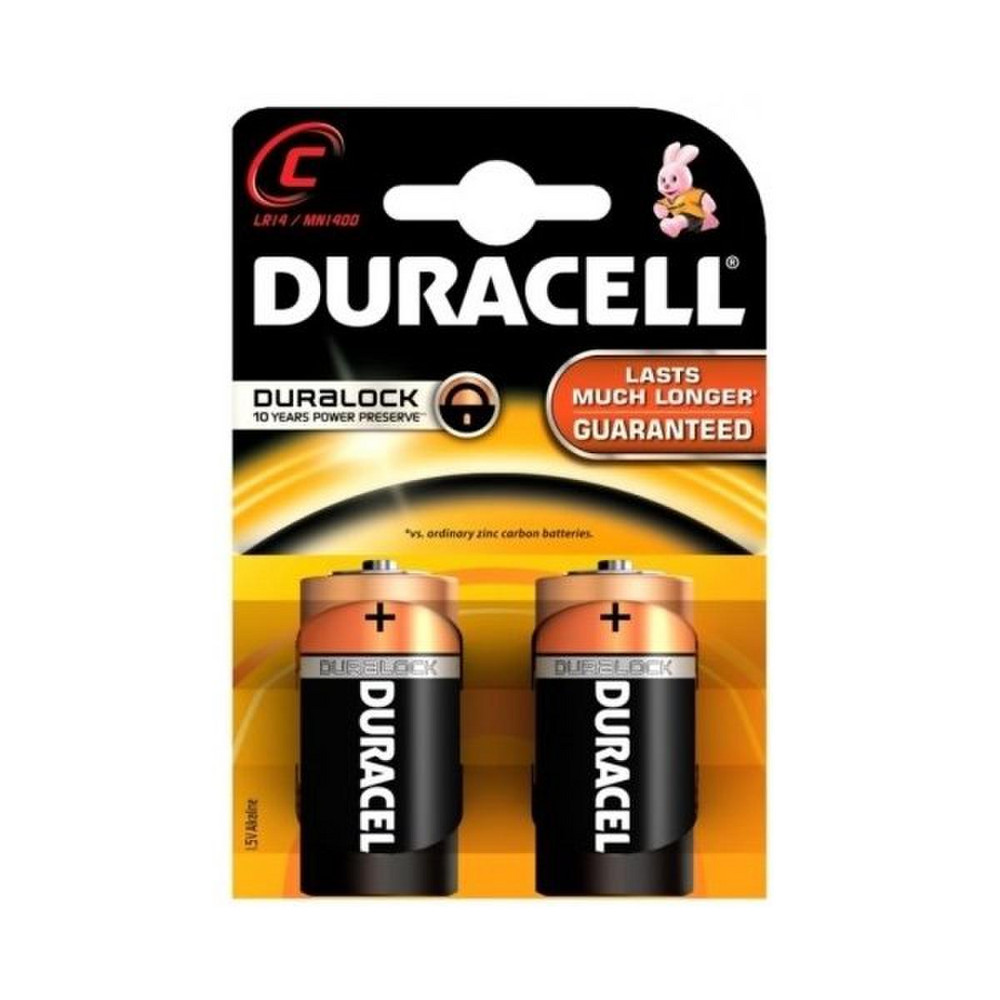 [Nuo 3.28 €] Duracell Basic C (LR14) 2-pack Blister | Kainos.lt