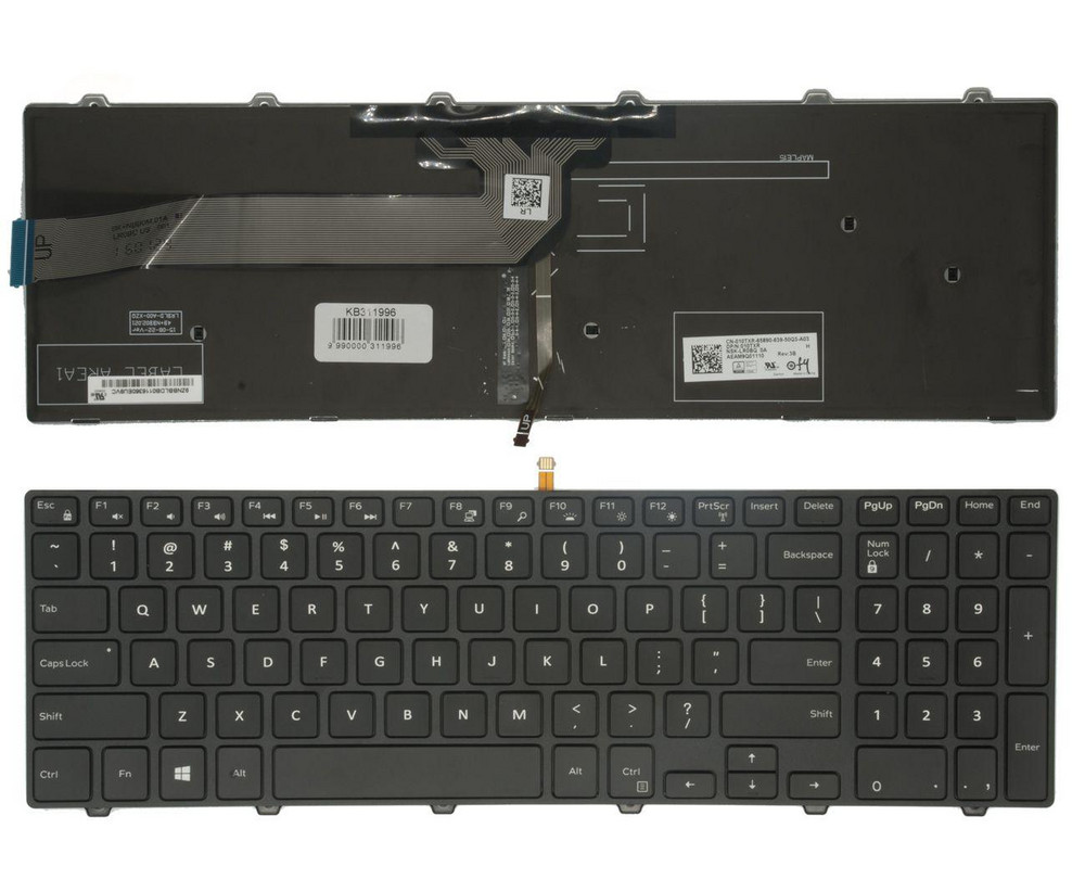 dell inspiron 15 keypad price