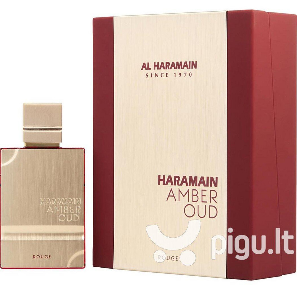 haramain amber oud rouge kaina nuo 84.99 € (1 pard.)