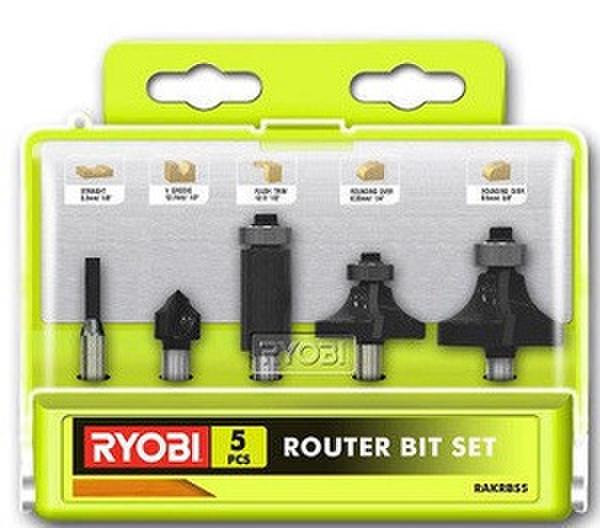 Ryobi RAKRBS5 Router Bit Set 5pcs kaina nuo 29.99 € Kainos.lt