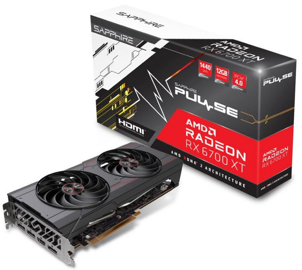 Nuo €] Sapphire PULSE Radeon RX 6700 XT AMD 12 GB GDDR6 | Kainos.lt