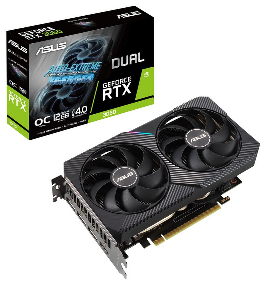 Z*M様 ASUS GEFORCE RTX3060 12GB Asus GeForce RTX 3060 12GB GDDR6 | Kainos.lt