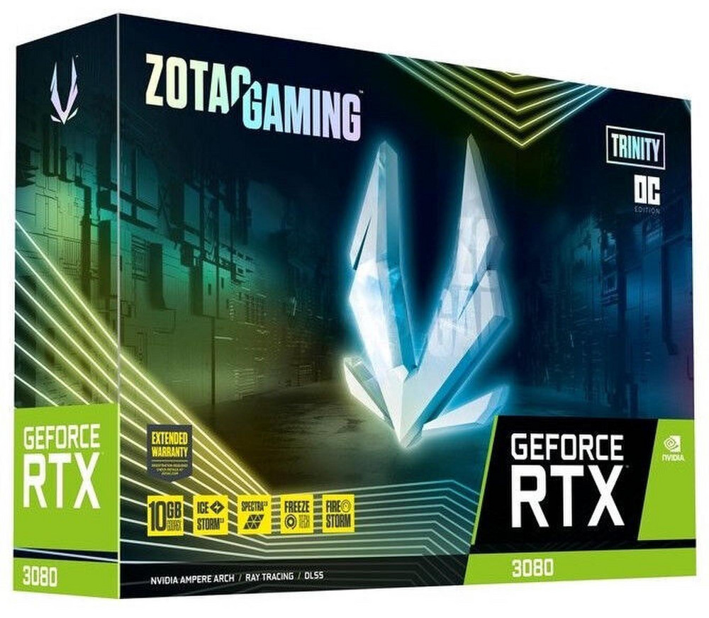 Nuo €] Zotac GAMING GeForce RTX 3080 Trinity OC LHR NVIDIA 10 GB GDDR6X |  Kainos.lt