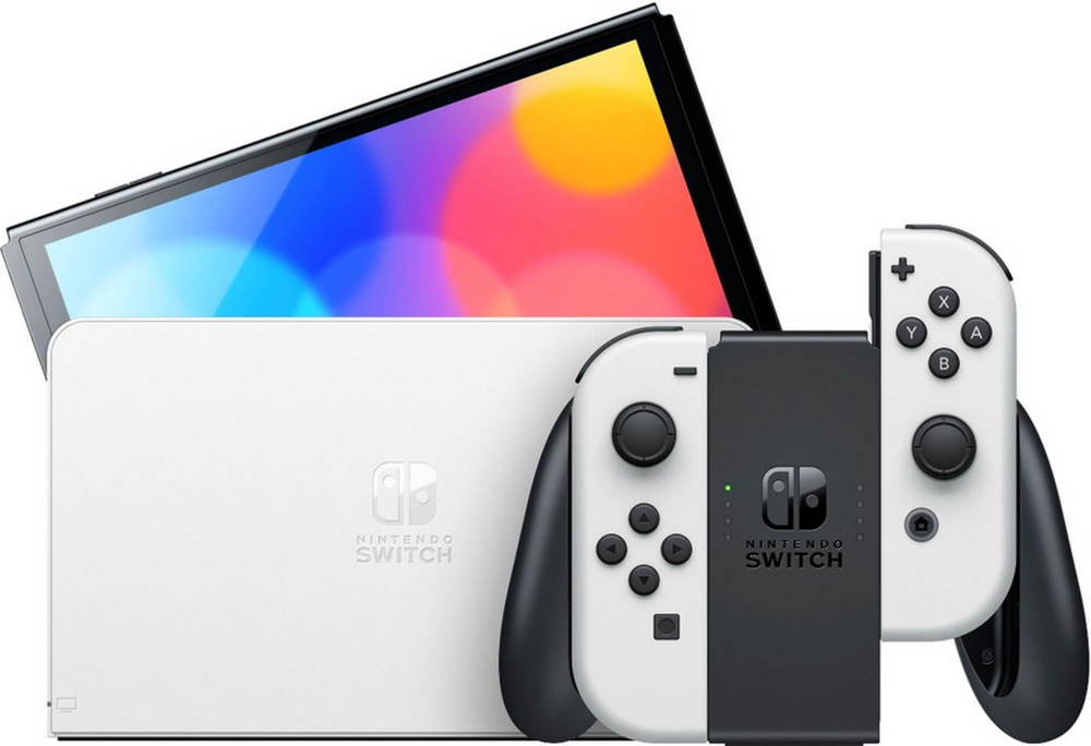 Nuo 338.57 €] Nintendo Switch (su baltais Joy-Con) | Kainos.lt