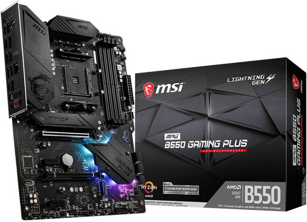 lraccoon　B550 gaming plus MSI MPG B550 GAMING PLUS kaina nuo 115.32 € | Kainos.lt