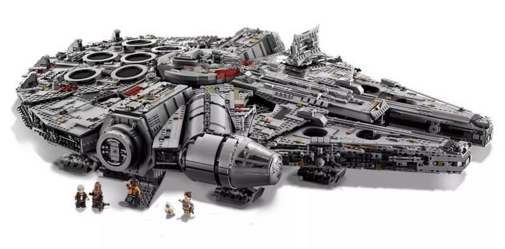 collectors edition lego millennium falcon