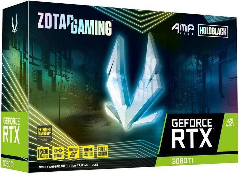 ZOTAC GeForce RTX 3080 Ti AMP Holo 12GB GDDR6X 384bit | Kainos.lt