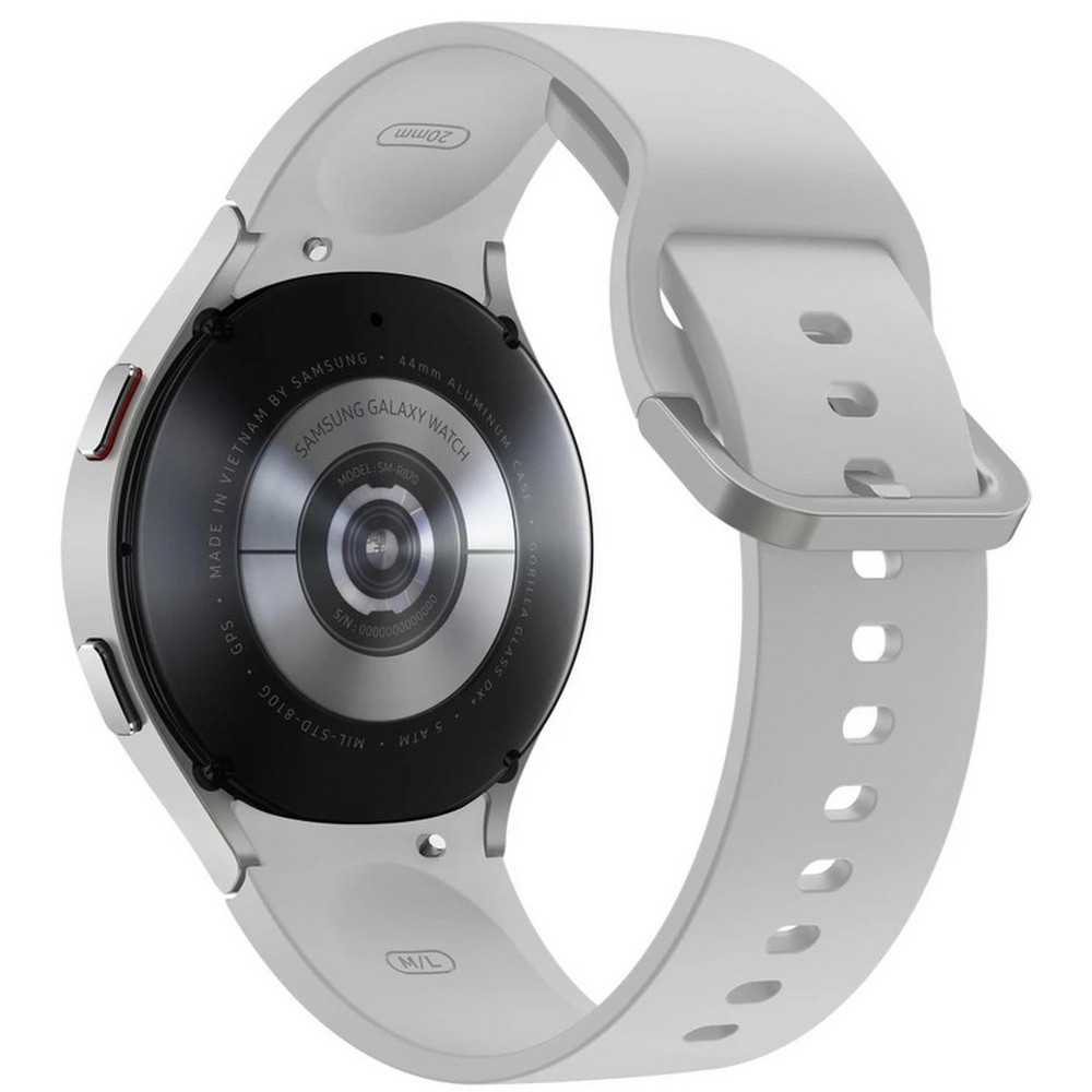 Nuo 171.89 €] SAMSUNG GALAXY WATCH 4 44MM R870 SILVER (Sidabrinis) |  Kainos.lt