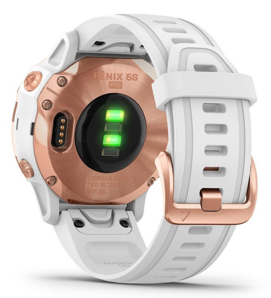 Nuo 478.99 €] Garmin Fenix 6S Pro Rose Gold/White | Kainos.lt
