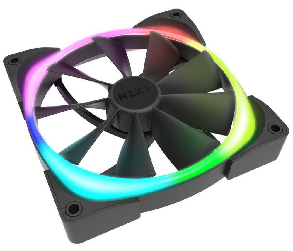 Nzxt Aer RGB 2 120 mm HF-28120-B1 kaina 