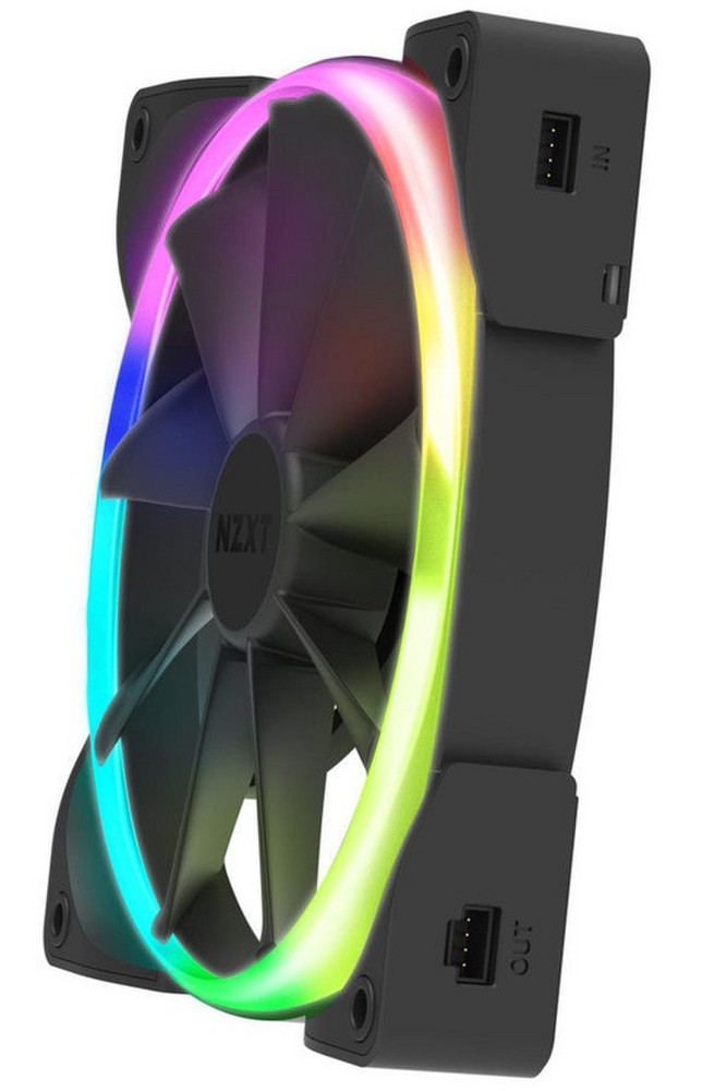 Nzxt Aer RGB 2 120 mm HF-28120-B1 kaina 
