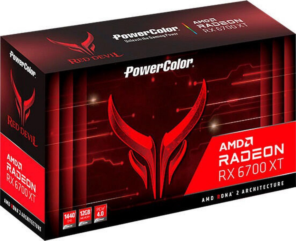 PowerColor Red Devil Radeon RX 6700XT AMD Radeon RX 6700 XT 12 GB