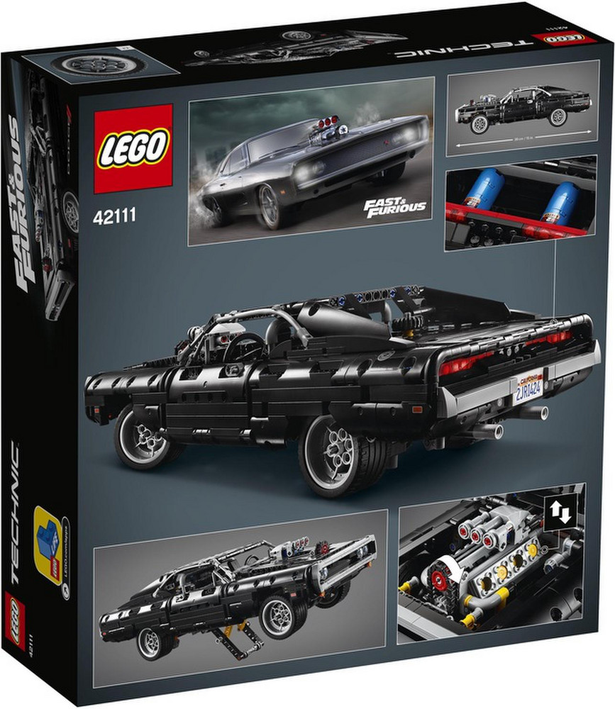 dodge charger 1970 lego technic