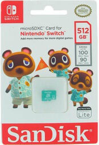 Nuo 47.83 €] SanDisk card for Nintendo Switch 512GB | Kainos.lt