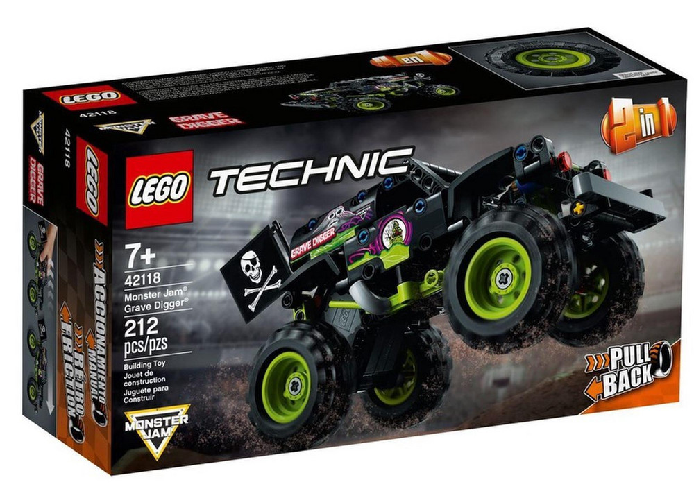 lego technic monster jam grave digger