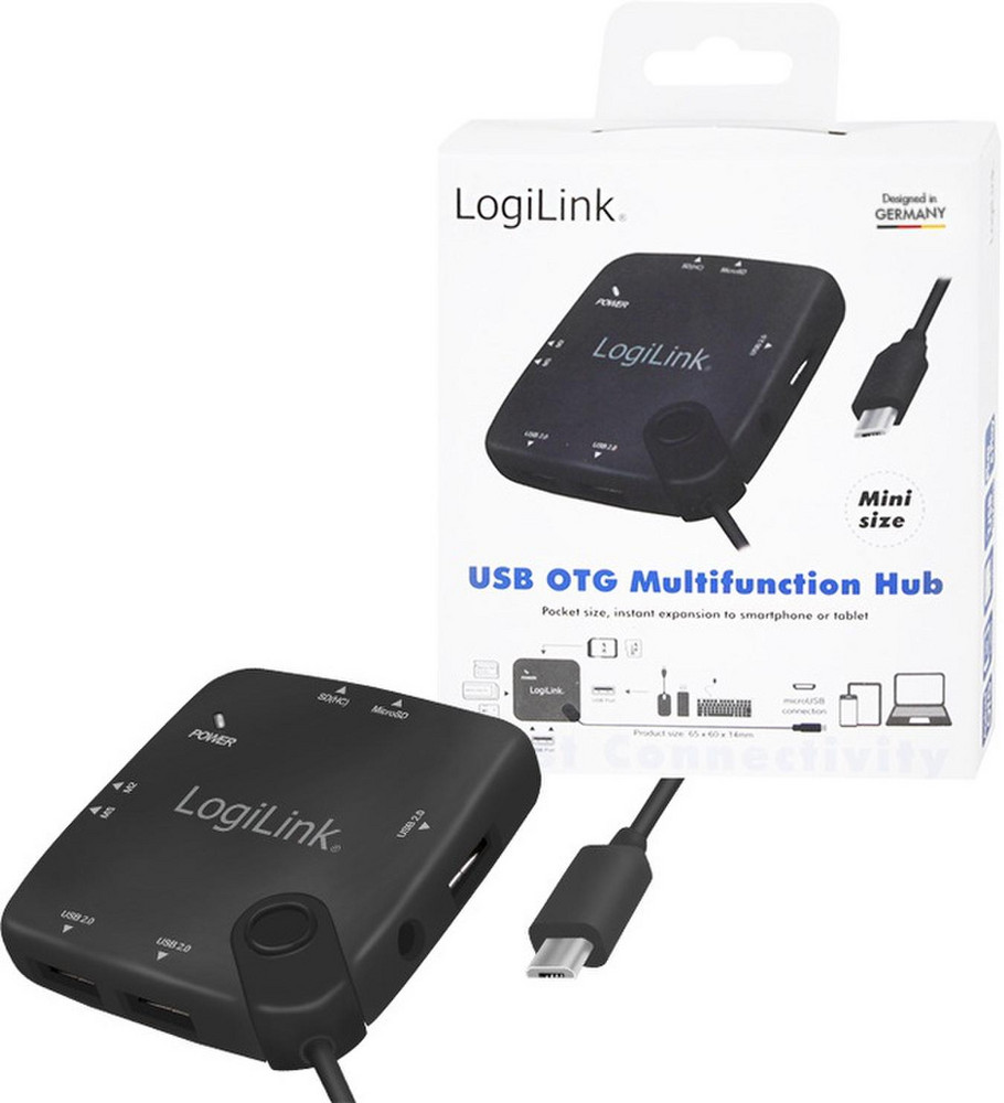 LOGILINK CABLE USB 2.0 OTG MICRO USB 0.20M NEGRO AA0035
