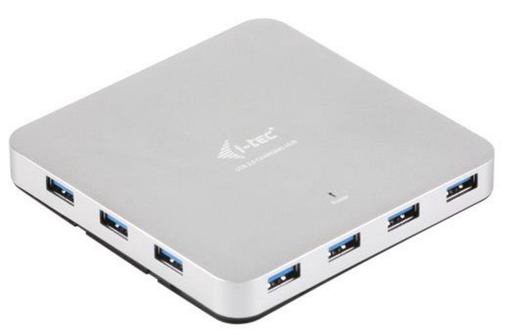 [Nuo 55.19 €] Pretec i-tec USB 3.0 Metal Charging HUB 10 Ports | Kainos.lt
