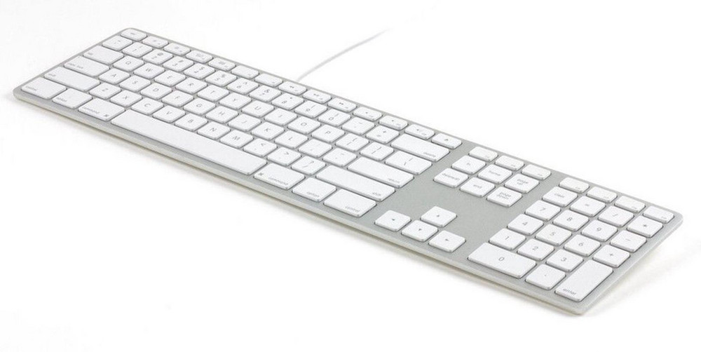 silver color keyboard