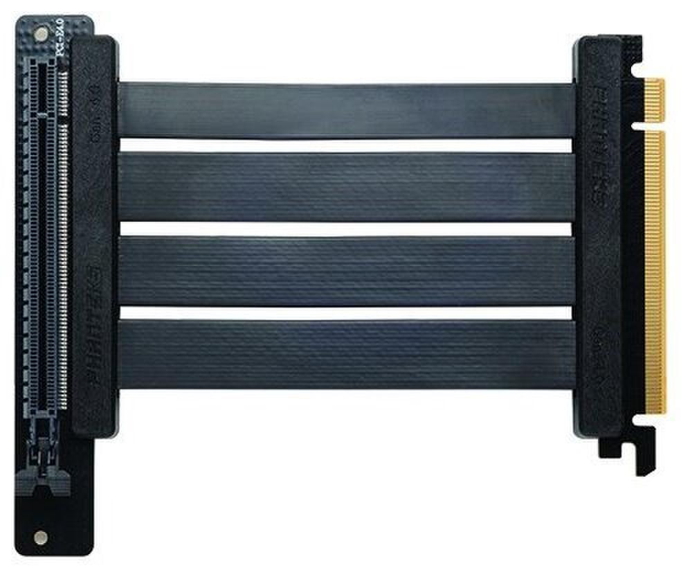 Phanteks Vertical GPU Riser Extender PCI 4.0, juoda, 0.15 m | Kainos.lt