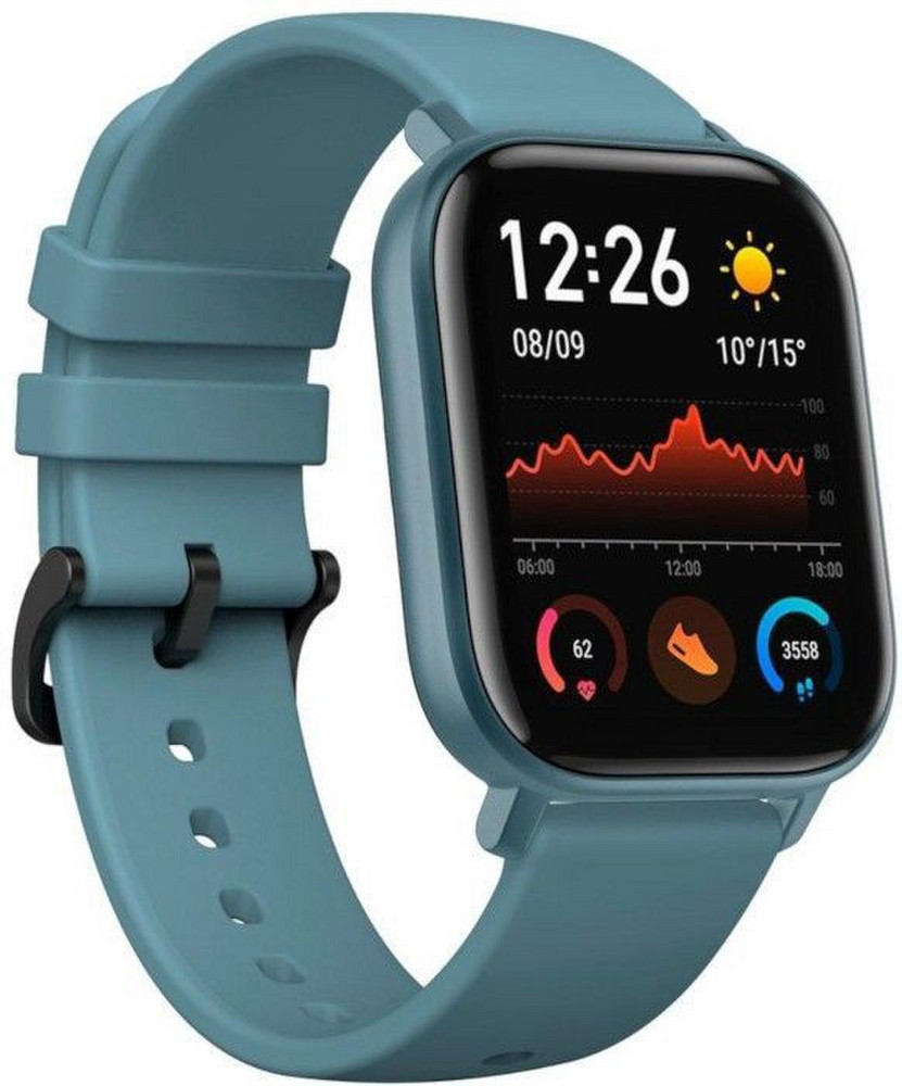 amazfit gts steel blue