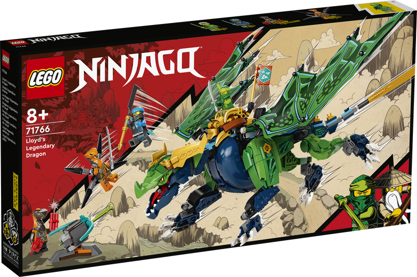 Nuo 129 €] LEGO Ninjago Lloyd legendinis drakonas 71766 | Kainos.lt