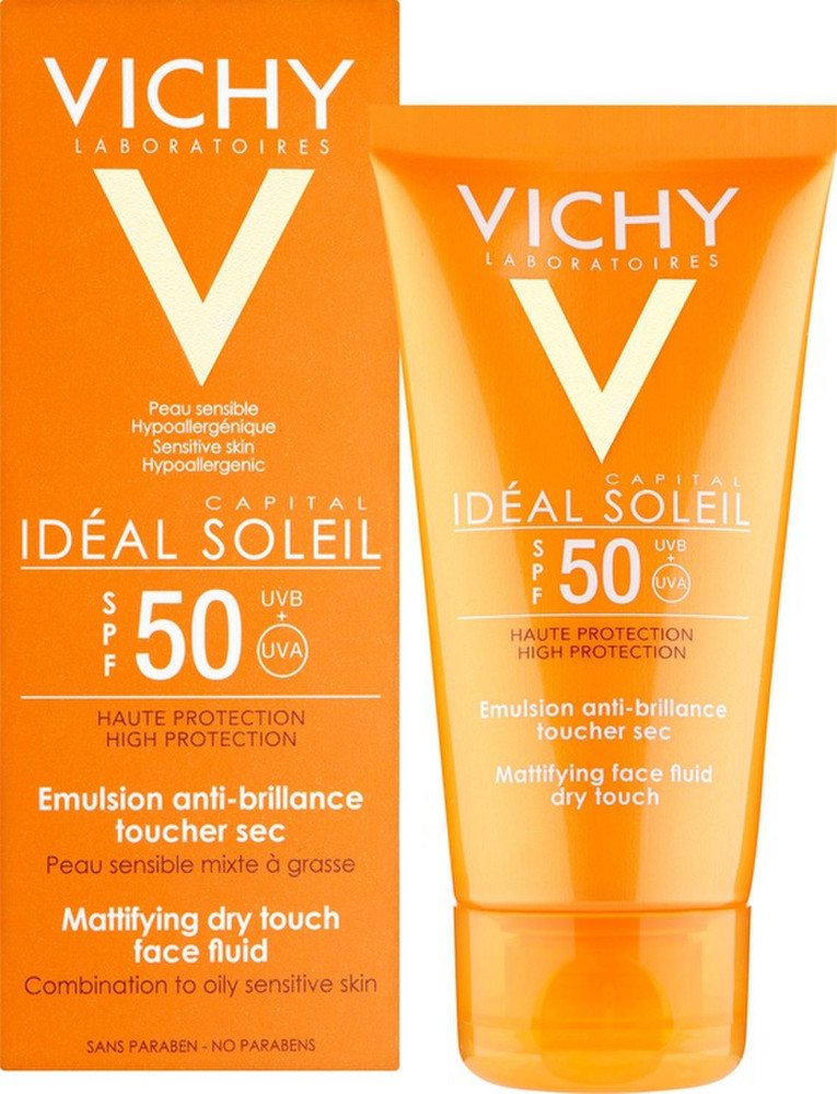 vichy capital soleil spf 50 mattifying