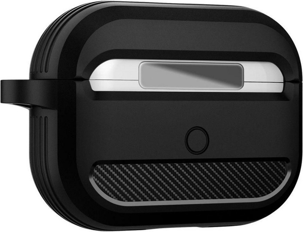 Nuo 22.39 €] Spigen Rugged Armor Case For Apple Airpods Pro Matte Black |  Kainos.lt