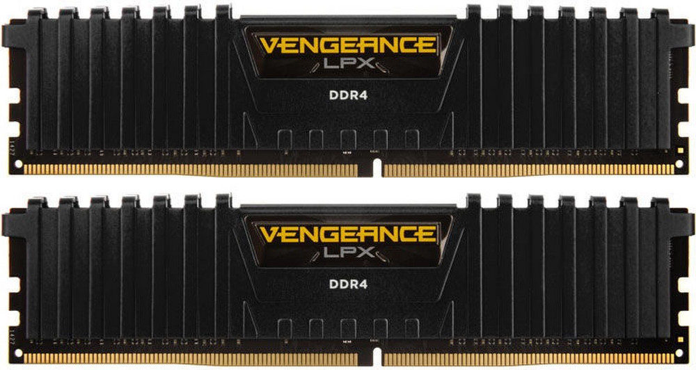 Corsair Vengeance LPX Black 8GB 2666MHz CL16 DDR4 KIT OF 2
