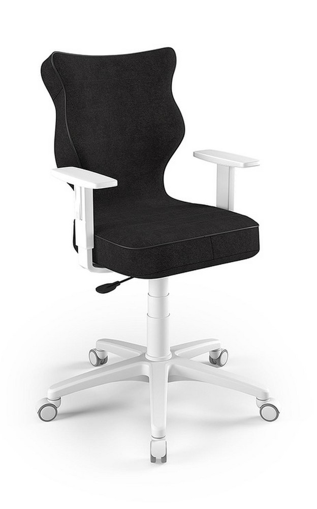 office chair white and black