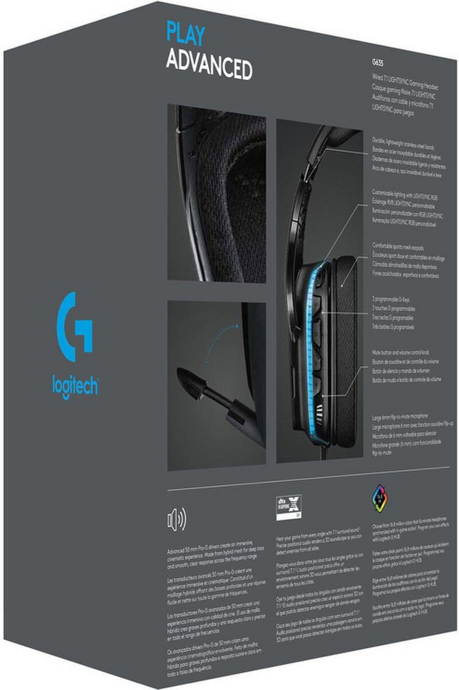 Logitech G635 kaina nuo 87.2 € | Kainos.lt