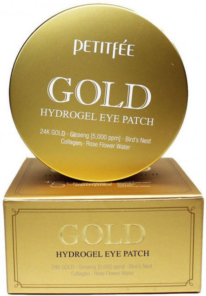 [Nuo 14.52 €] Petitfee Gold Hydrogel Eye Patch 60 vnt. Kainos.lt
