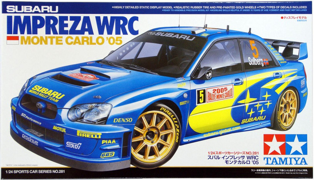 Subaru Impreza WRC Monte Carlo 05, 1/24 