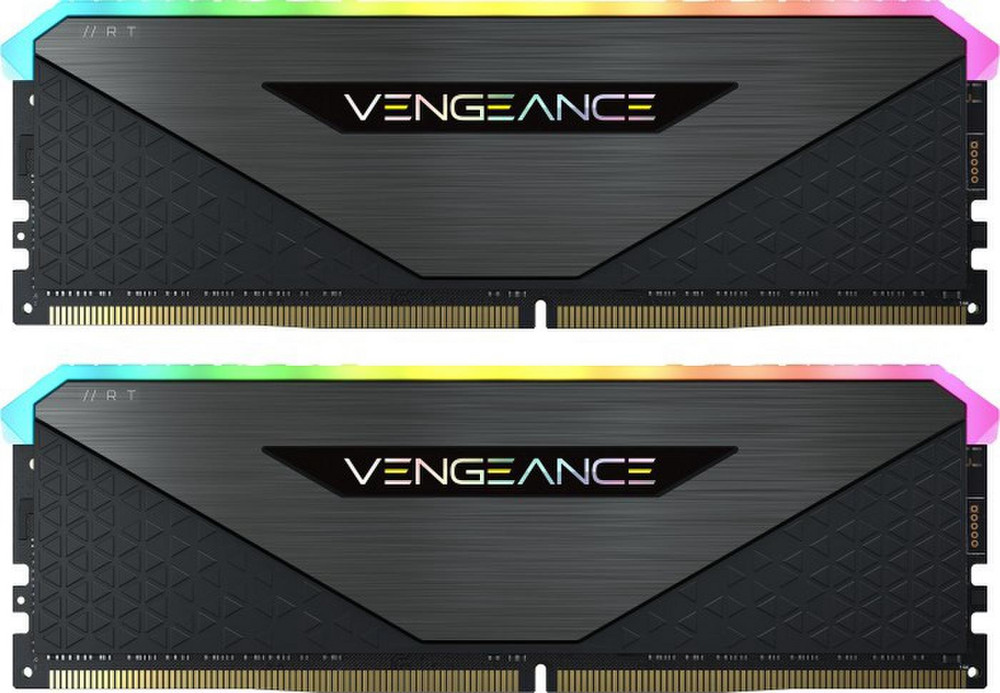 Corsair Vengeance RGB RT, DDR4-3600, CL16 - 32 GB Dual-Kit, juodas