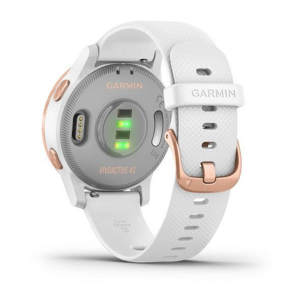 Nuo €] Garmin Vivoactive 4S 40mm White/Gold (Baltas) | Kainos.lt