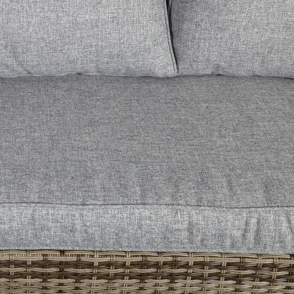 [Nuo 1769.99 €] Home4you Zurich Garden Furniture Set Brown/Grey Kainos.lt