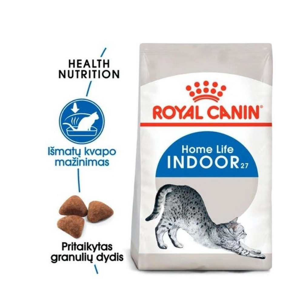 キャットフード  CANIN Indoor 27 4kg Royal Canin Indoor 27 4 kg kaina nuo 31.44 € | Kainos.lt