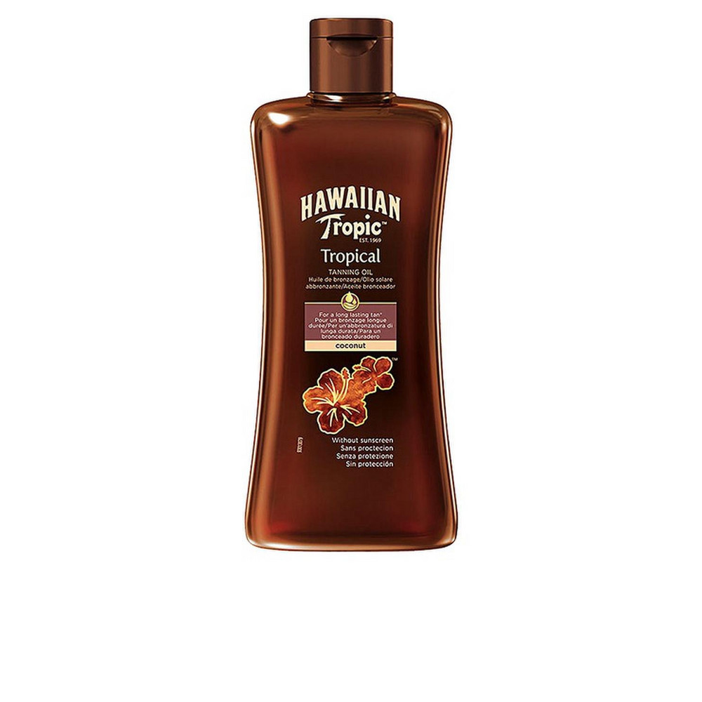 Nuo 11.07 €] Hawaiian Tropic Tropical Tanning Oil Dark 200ml