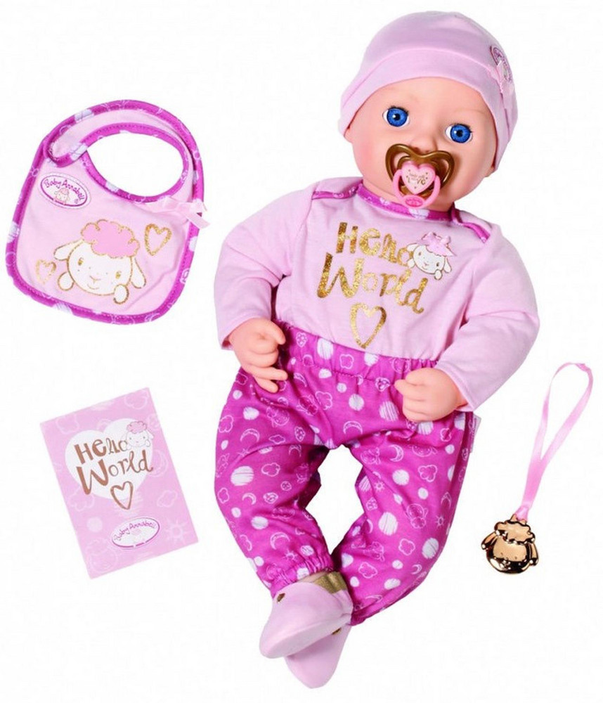 baby annabell deluxe starter set