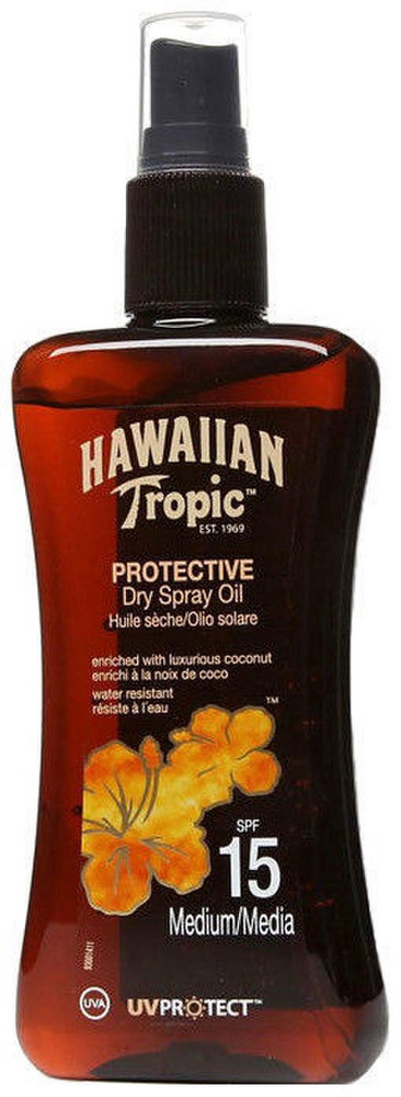 hawaiian tropic dry oil spf 15