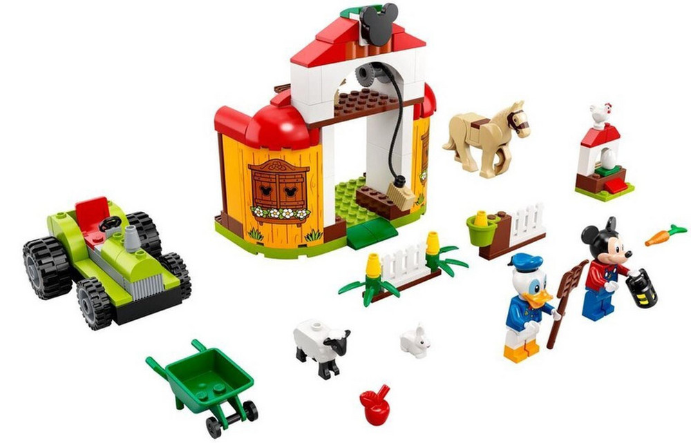 lego mickey farm