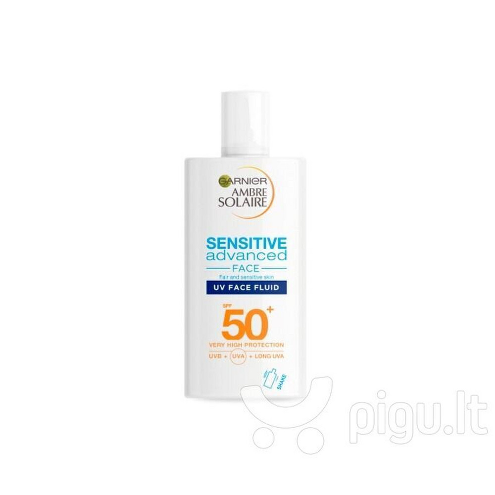 garnier ambre solaire spf 50 sensitive advanced face