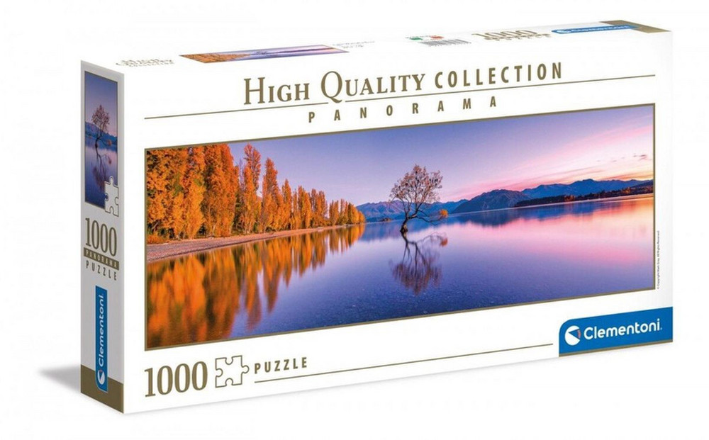 Nuo 8.32 €] Clementoni Puzzle Panorama Lake Wanaka Tree 1000pcs