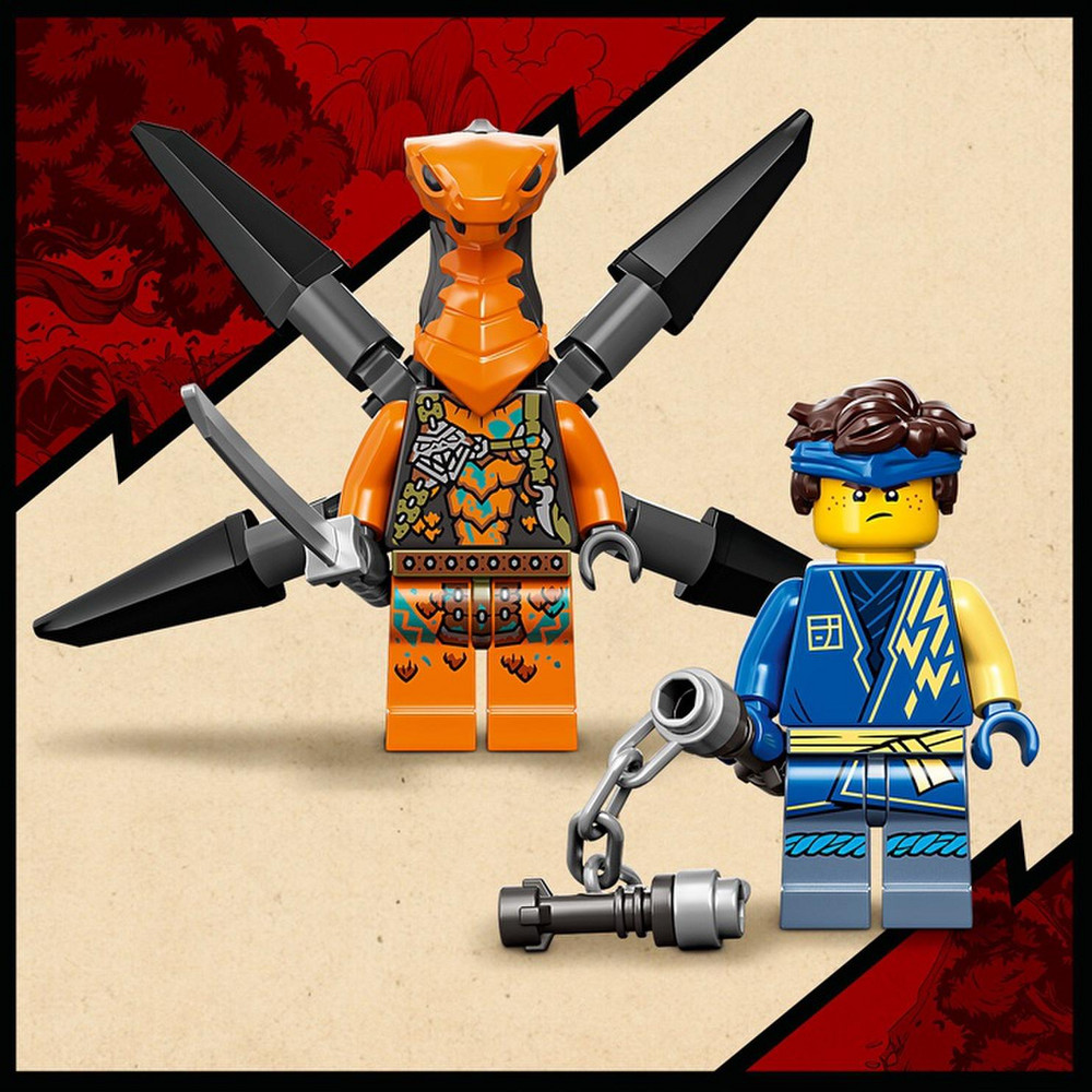 LEGO NINJAGO Jay griaustinio drakonas EVO 71760 | Kainos.lt